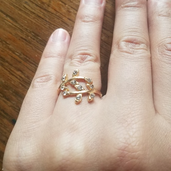 NWOT Gold Leaf / Firn Ring size 5.75 - Picture 9 of 12